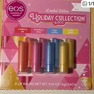 eos Lip Balm Multi-Pack in Red, Pink, Blue, Gold